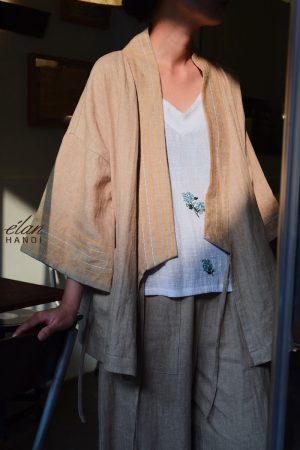 Áo NẮNG - Khoác Kimono đột chỉ