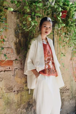 Áo NẮNG - Khoác Kimono đột chỉ